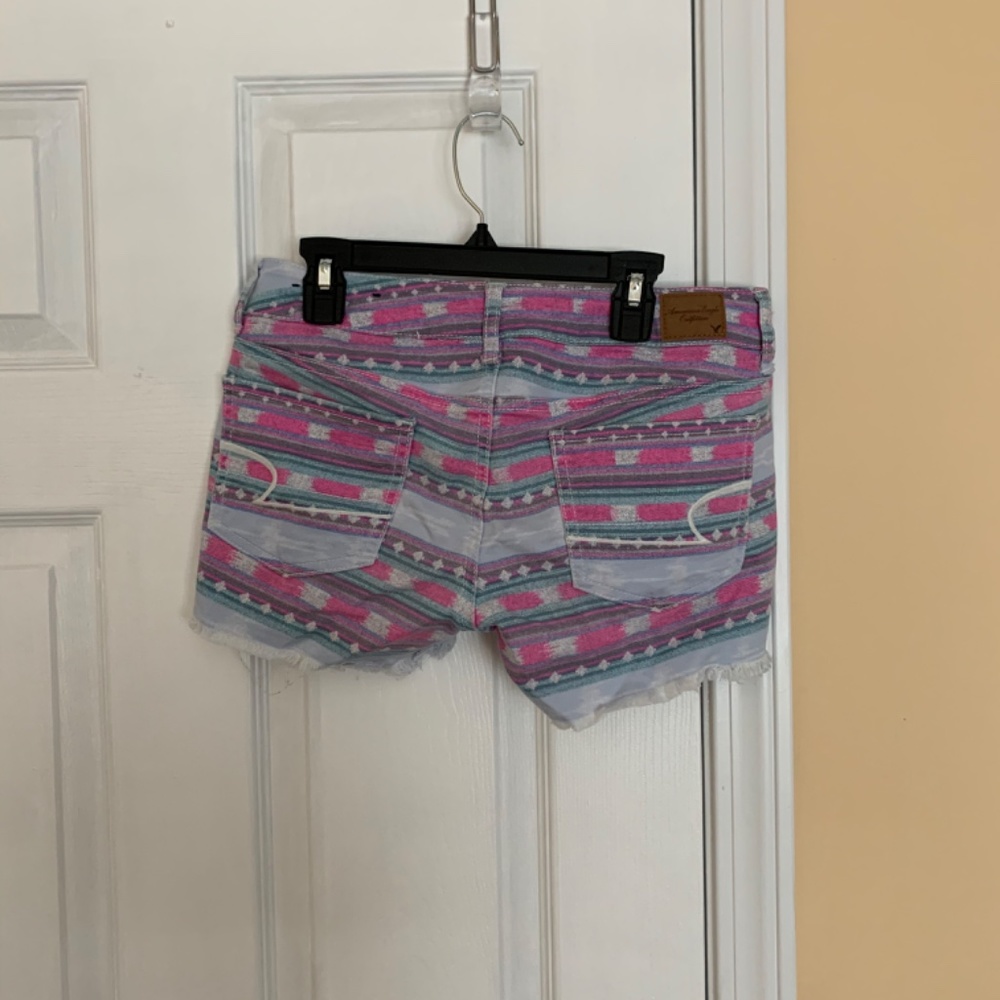 AE Pattern Jean Shorts - Picture 3 of 3